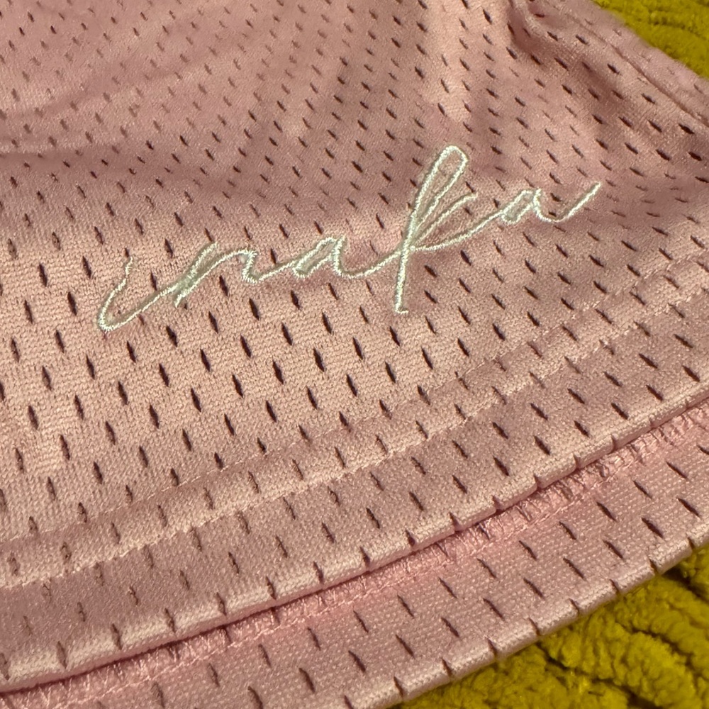Size L pink Inaka Power Shorts